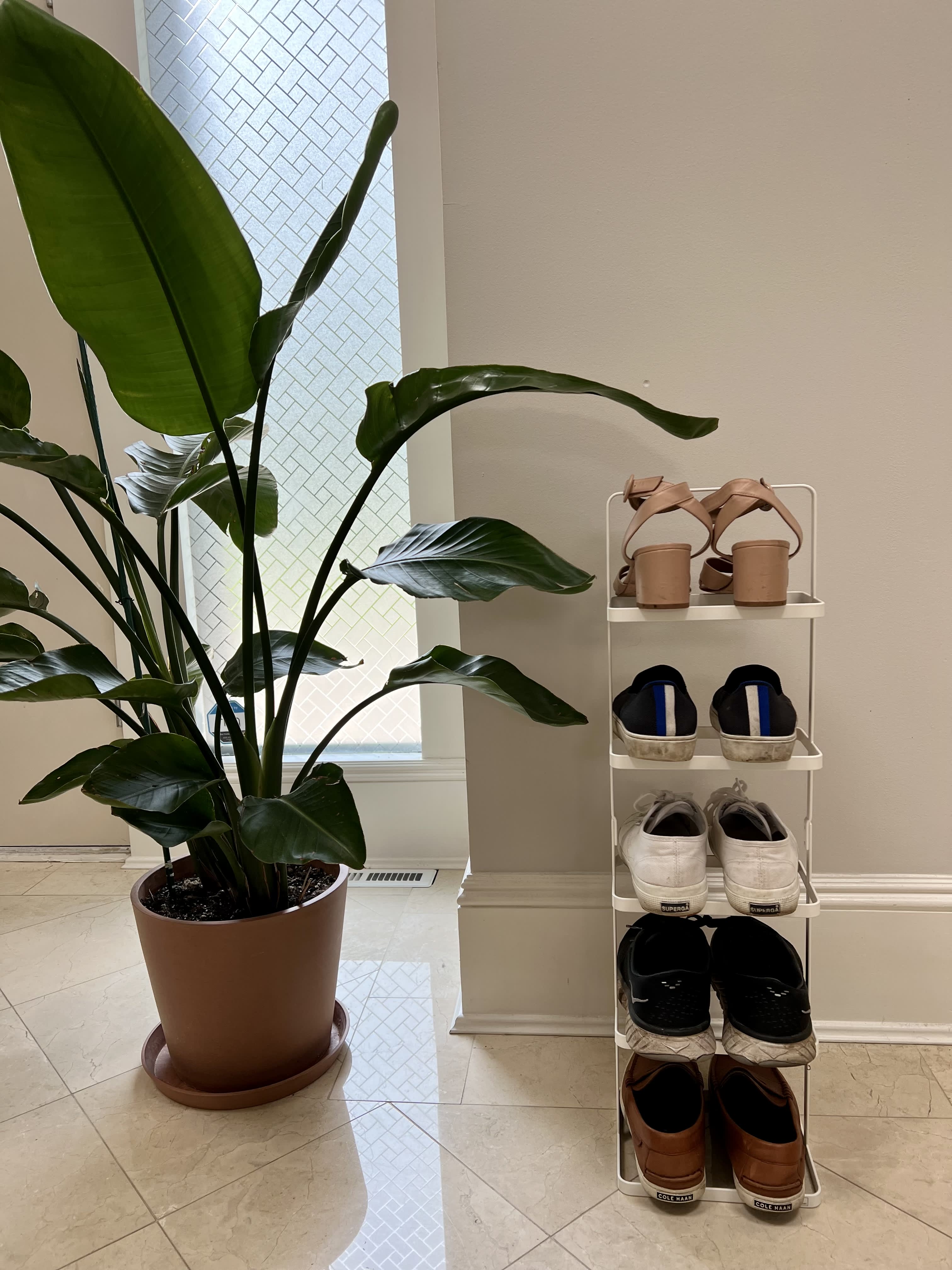 Yamazaki Tower Shoe Rack Review Tested Photos Apartment Therapy